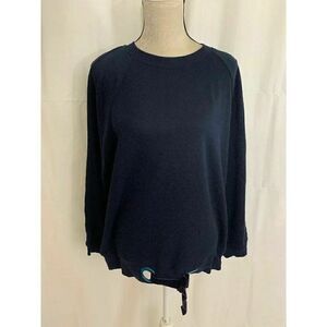 After Market navy Blue Long Sleeve Sweater